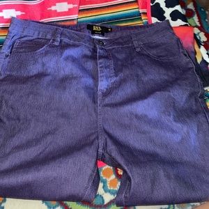 Purple Denim Bell Bottoms